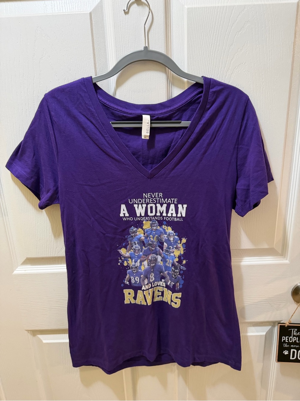 NWOT Woman’s Baltimore Ravens T-Shirt